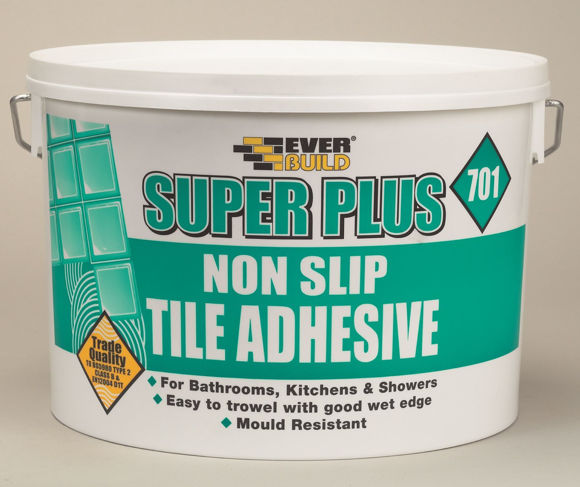 Picture of EVERBUILD 701 SUPER-PLUS TILE ADHESIVE - 10 Litre