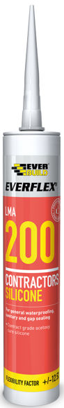 Picture of EVERBUILD 200 LMA SILICONE - BROWN - 295ml