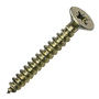 Picture of CHIPBOARD SCREW - CSK - POZ - ZYP & WAXED - M4.0 x 25mm (200)