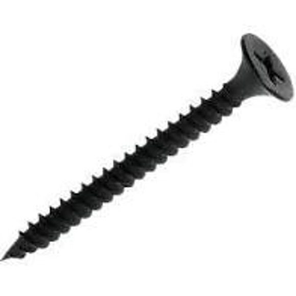 Screws Drywall Screws Black Bugle Head Coarse Thread Point For Drywall Sheetrock, Wood, Furniture Cabinet (250, 0.75