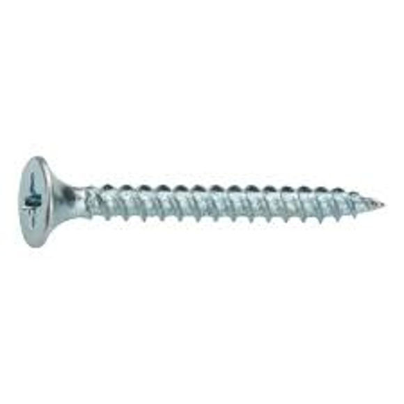 Picture of BUGLE HEAD DRYWALL SCREWS ZINC PLATED - M3.5 x 32mm