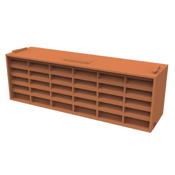 Picture of G930 - COMBINATION AIR BRICK - TERRACOTTA