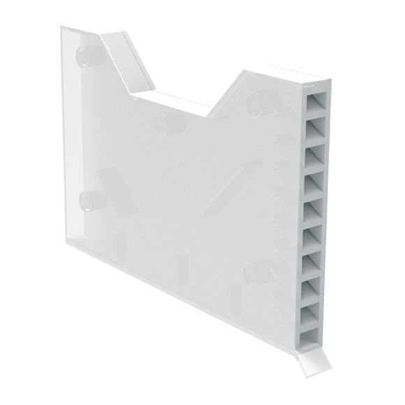 Picture of G950 - WEEP VENT SLEEVE 220mm SQ AIRFLOW - CLEAR