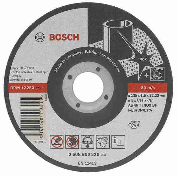 Picture of 2608602220 - BOSCH RAPIDO CUTTING DISC - 115 x 22.2mm