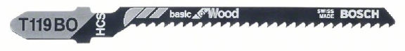Picture of 2608630310 - BOSCH JIGSAW BLADES - T119BO