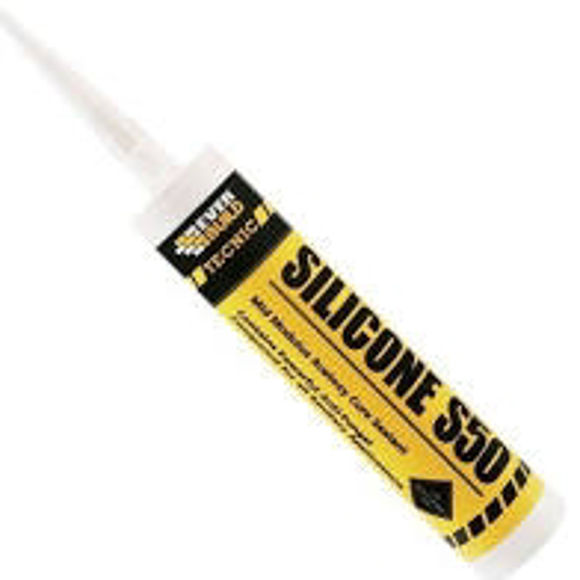 Picture of EVERBUILD S50 SILICONE - WHITE - 310ml