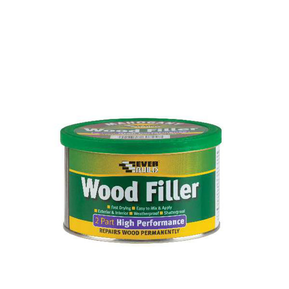 Picture of EVERBUILD TWO PART WOOD FILLER-OAK - 500g