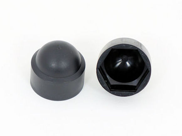 Picture of BOLT & NUT PROTECTION CAPS - BLACK - TO SUIT 12mm THREAD