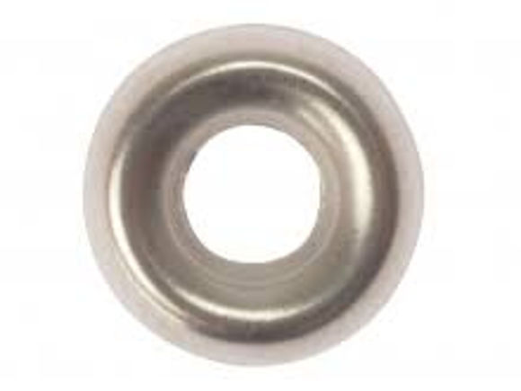 Picture of BRASS SCREW CUP - NICKEL PLATED - NO.8