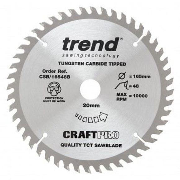 Picture of CSB/16548B TREND TCT CIRCULAR SAW BLADE
