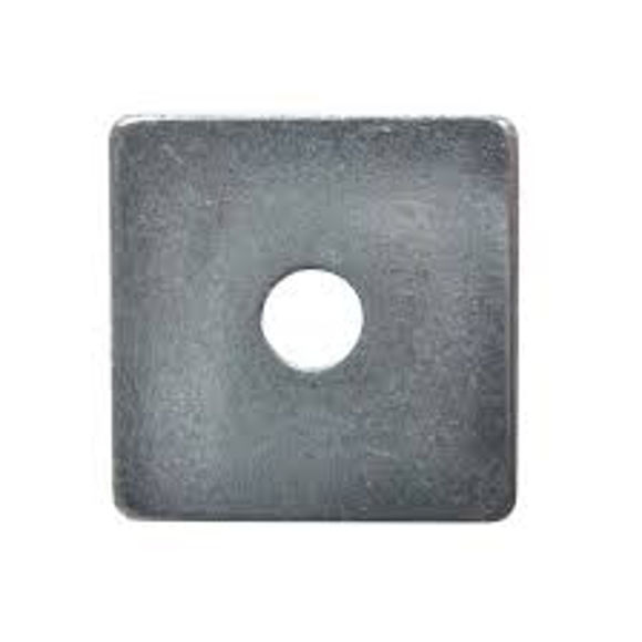 Picture of SQUARE PLATE WASHERS - ZINC - M10 x 38 x 38mm