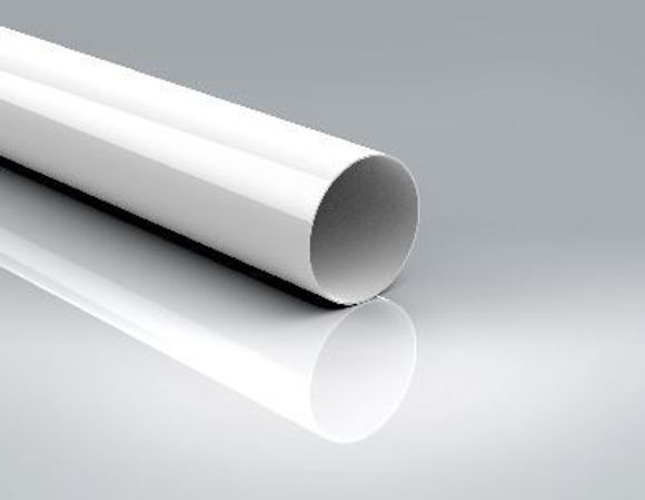 Picture of VERPLAS 100MM DIAMETER X 2 METRE ROUND PIPE - VKC2992