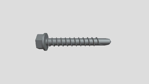 Picture of HEX HD TEK 3 SCREWS - 5.5 x 25mm - TSHW5.5X25MM-3