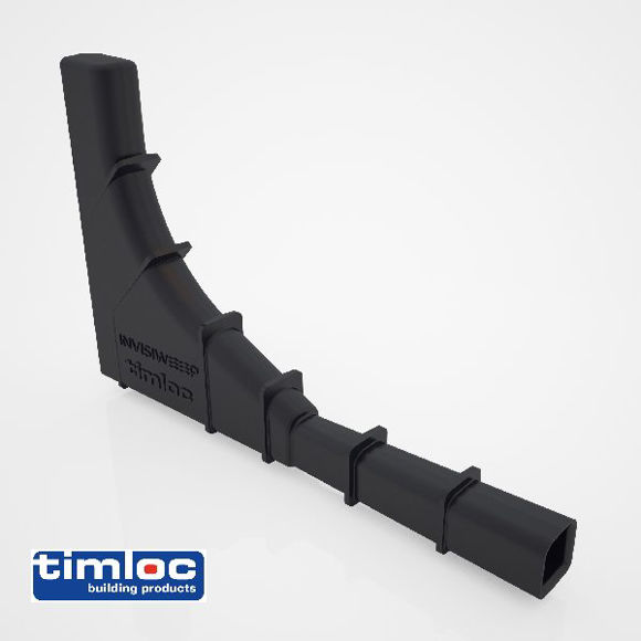Picture of TIMLOC TUNNEL WEEP VENT - IW50BL - BLACK