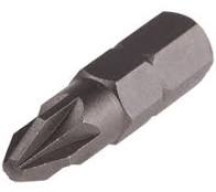 Hertings. NO.2 POZIDRIV SCREWDRIVER BIT - PZ2 - 25mm