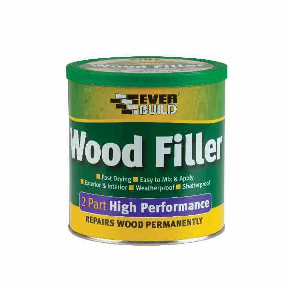 Picture of EVERBUILD TWO PART WOOD FILLER-WHITE - 1.4Kg