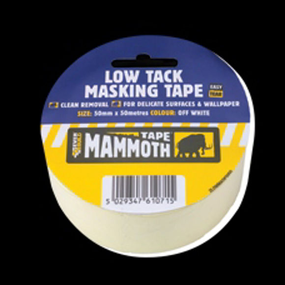 Picture of EVERBUILD MASKING TAPE - LOW TACK - 50mm x 25m