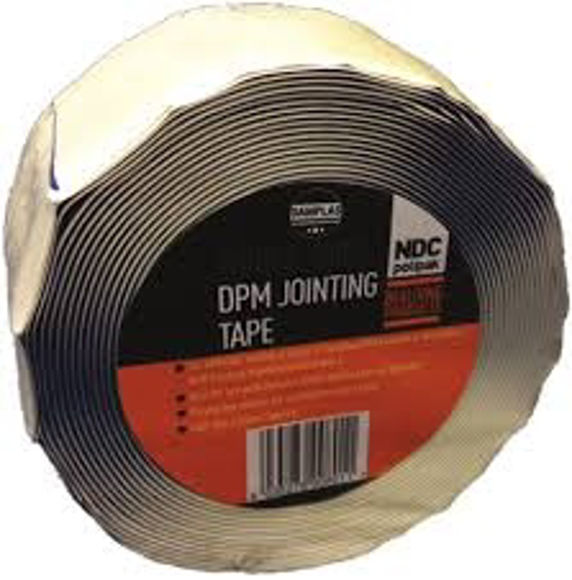 Picture of DAMPLAS DOUBLE SIDED JOINTING TAPE- 100mm x 10m