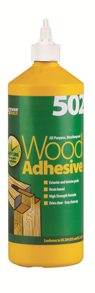 Picture of EVERBUILD 502 WOOD ADHESIVE - 1 Litre