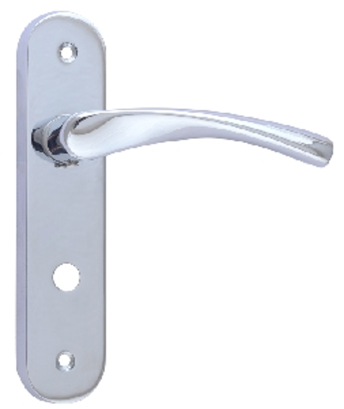 Picture of SWALE LEVER LATCH ON PLATE POLISHED CHROME - SV903CP