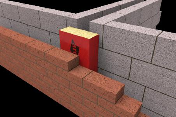 Picture of PARTY WALL CAVITY SOCK 140mm x 250mm x 1200mm - PWCSS135