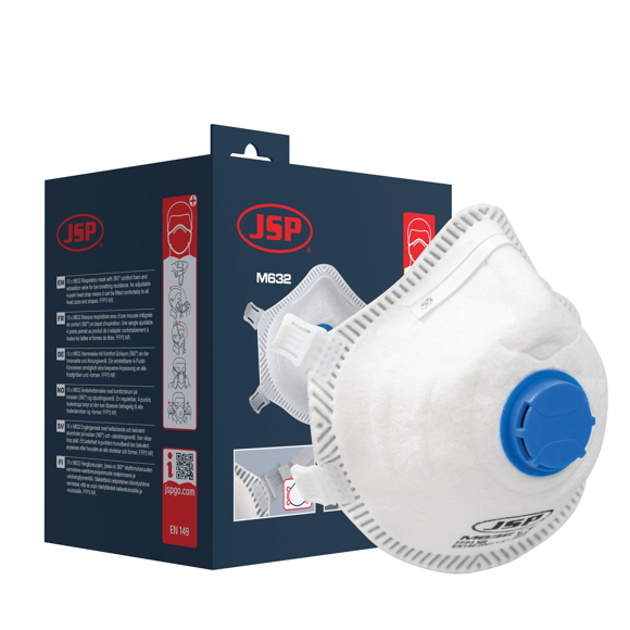 Picture of BGZ130-000-A00 DISPOSABLE MOULDED MASK FFP3 VALVED (M632)